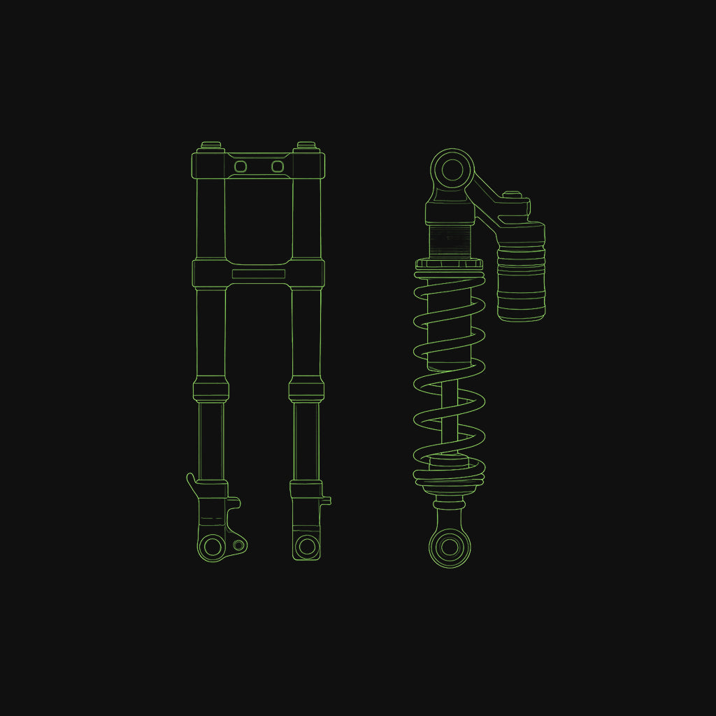 Full Suspension Servicing – Fork & Shock Service